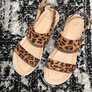Cheetah Sandals
